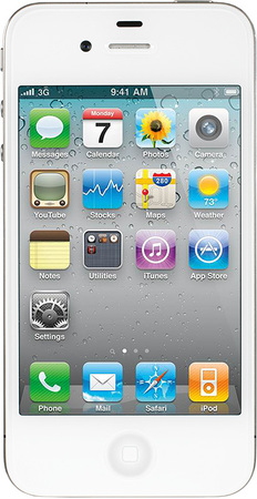 Смартфон APPLE iPhone 4S 16GB White - Тамбов