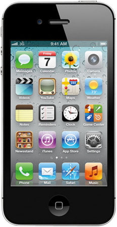 Смартфон APPLE iPhone 4S 16GB Black - Тамбов