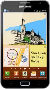 Смартфон Samsung Galaxy Note GT-N7000 Blue - Тамбов